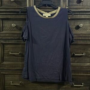 Michael Kors cold shoulder shirt